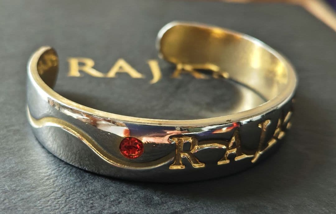 新リンパ療法 RAJASリング (大.小) 水晶セット - メルカリ