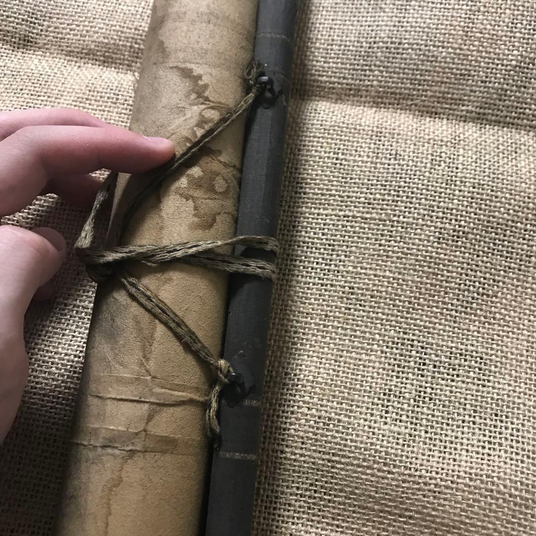 三峯神社 狼 掛軸 古書 ニホンオオカミ 修験道 山伏 信仰 - メルカリ