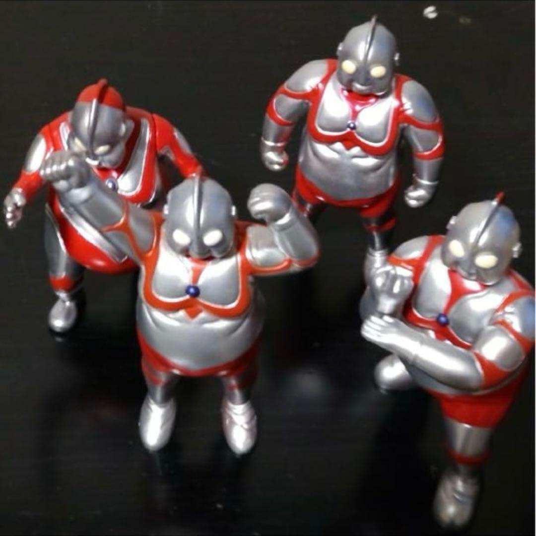 帰ってくるな デブトラマン フィギュア 4体セット