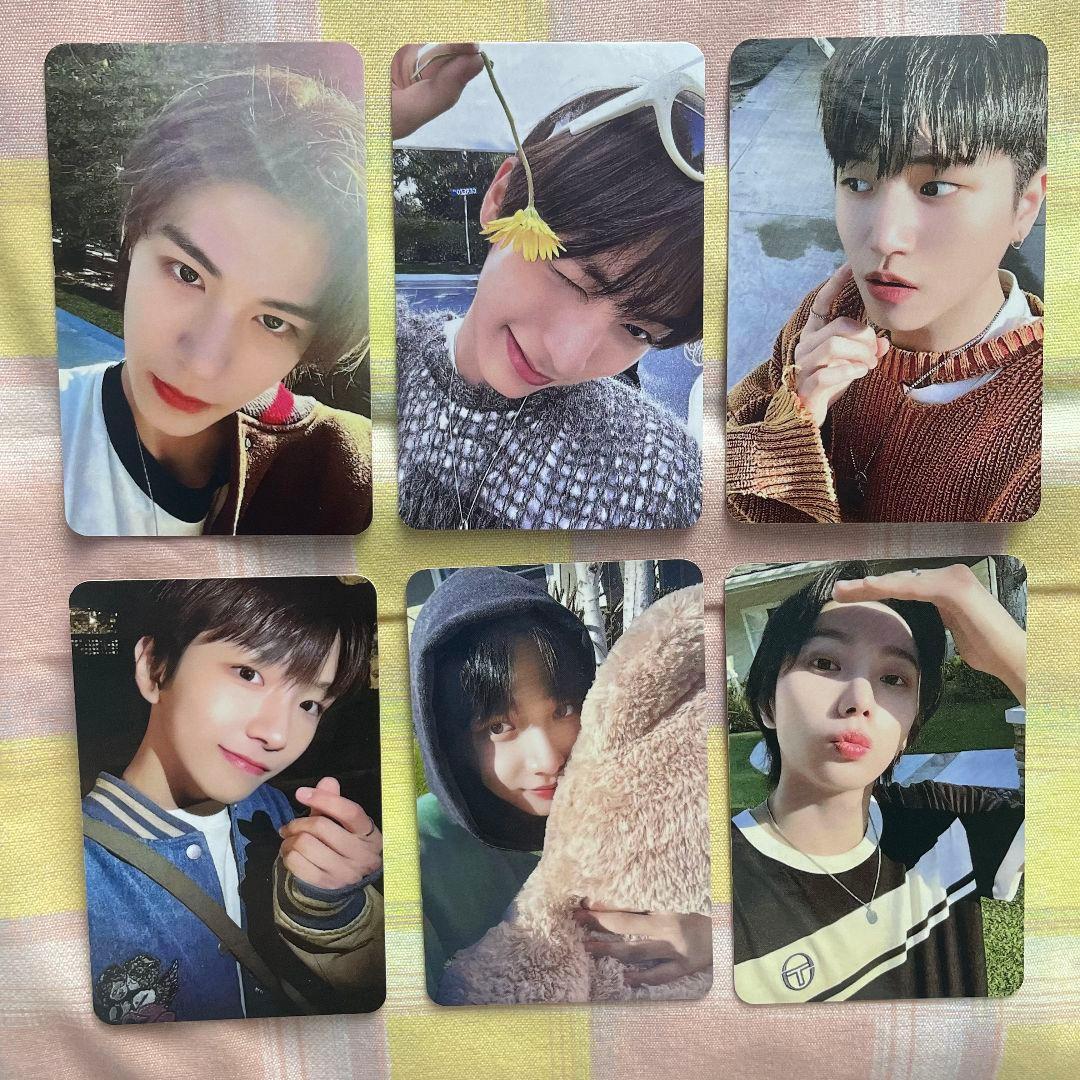 BOYNEXTDOOR ラキドロ 認証 WHY weverse トレカ 6枚 BOYNEXTDOOR ボネクド ボイネク WHY トレーディングカード トレカ