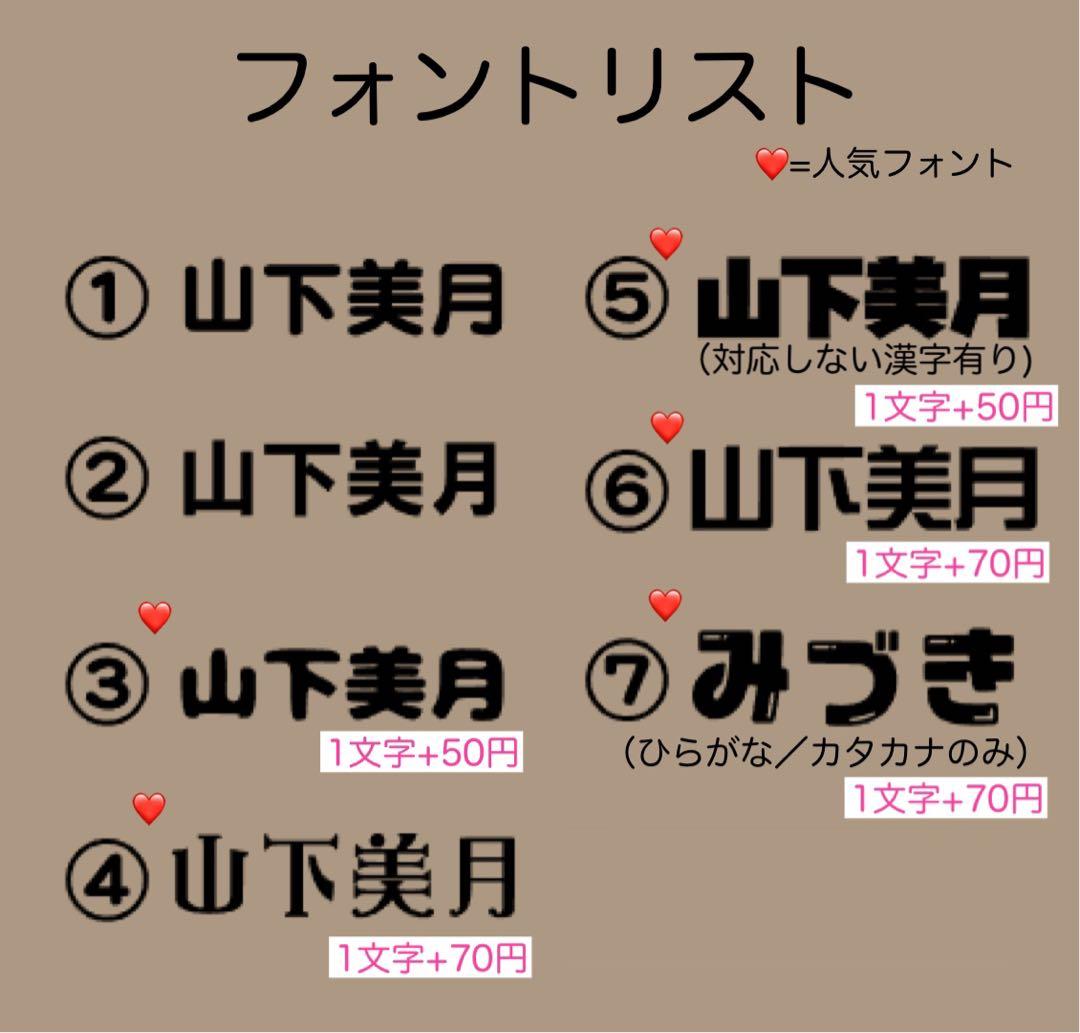 雑誌掲載歴有り！ うちわ文字 ネームボード 連結パネル オーダー受付中