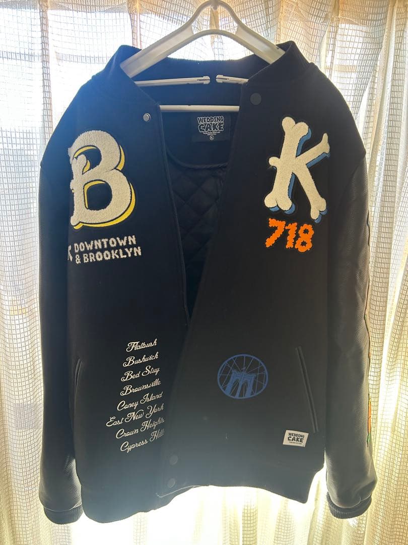 ブルックリン刺繍スタジャン FREAK'S STORE（フリークスストア） ブルゾン アウター 限定展開