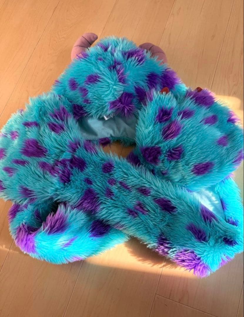 ディズニー チェシャ猫 サリー マフラーキャップ 2点セット 美品 入手