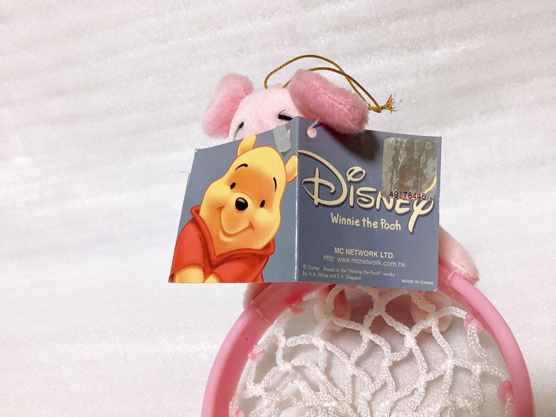 ❤︎Disney❤︎くまのプーさん&ピグレット ミニバスケットゴール