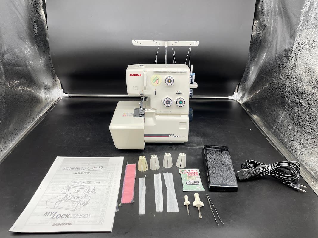 ☆安心保証☆ ジャノメ マイロック231EX 788型 ロックミシン本体
