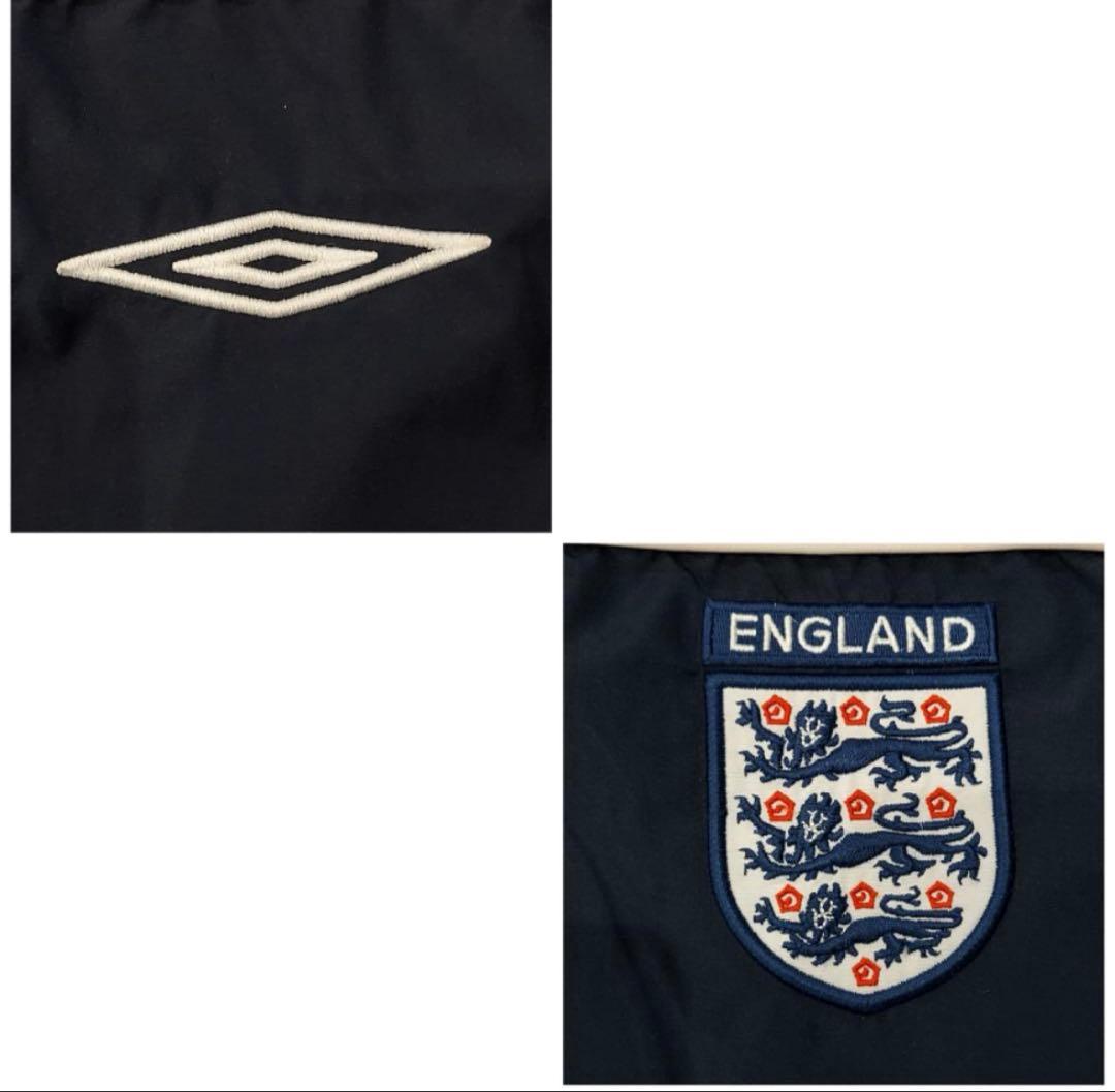 アンブロ イングランド ナイロンジャケット サッカー ベッカム 3XL
