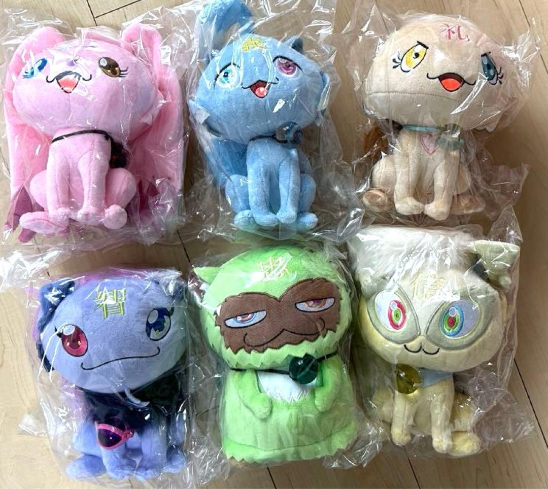 ラッキーボックス 村上隆 6HP ぬいぐるみ 6体セット カイカイキキ