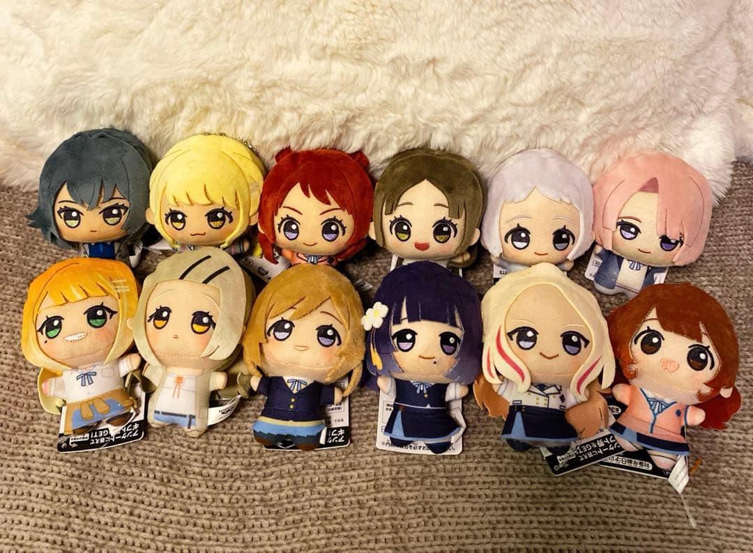 学園アイドルマスターちびぐるみvol.1234全種類セット 学マス】「学園アイドルマスター ちびぐるみ」vol.3～4がナムコ