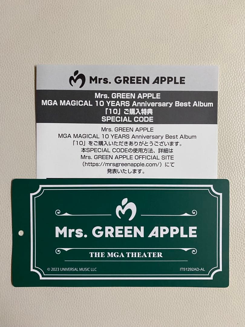 Mrs. GREEN APPLE 10 周年記念BOX - メルカリ