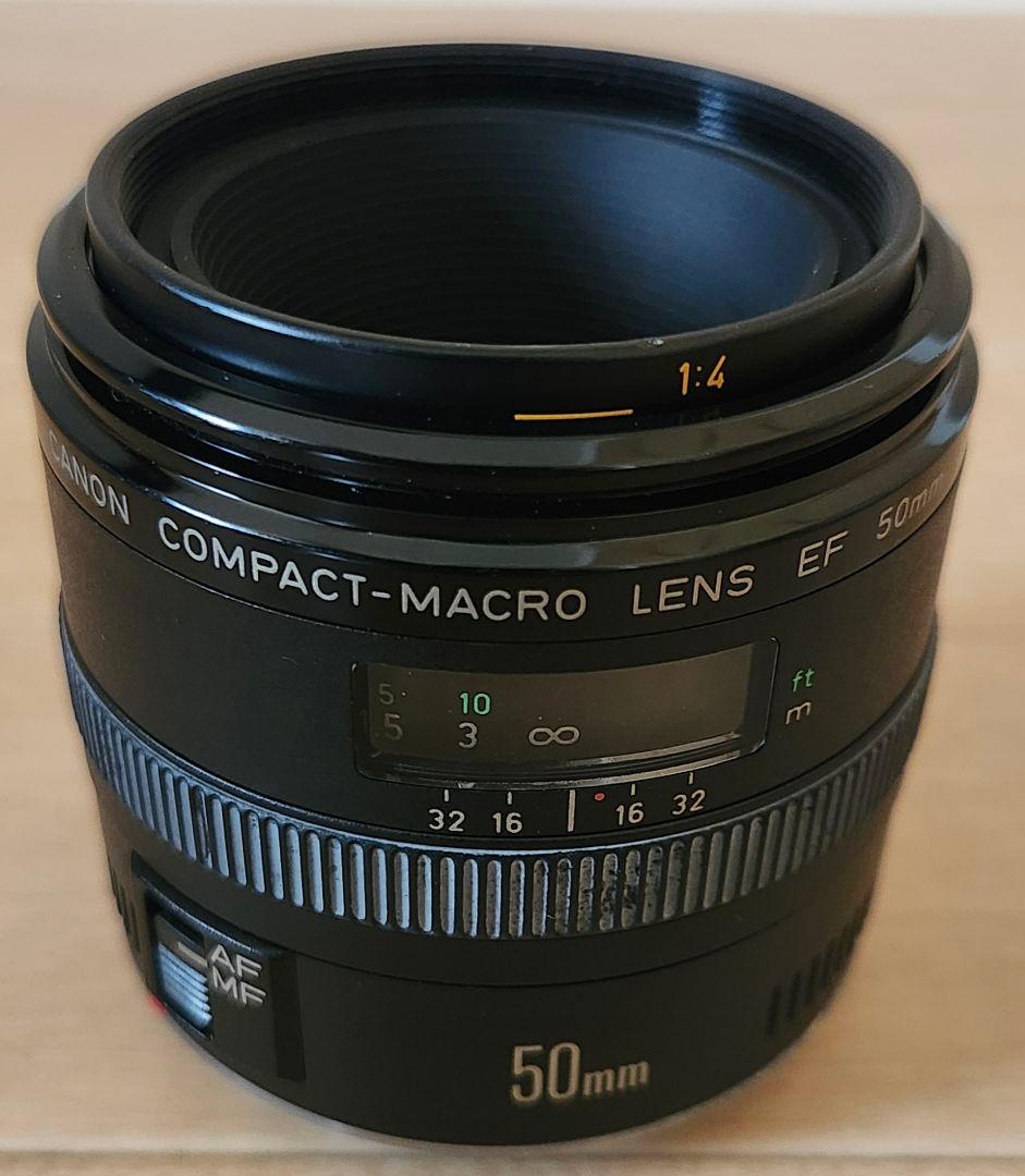 超美品】Canon 単焦点マクロレンズ EF 50mm 1:25 - メルカリ