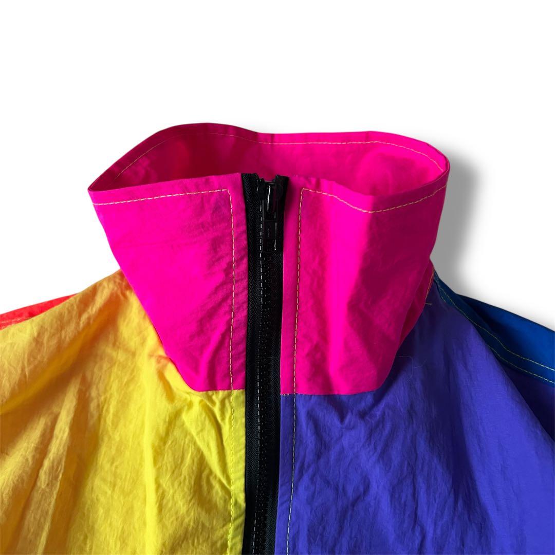 美品 USA製 90s JAMS WORLD クレイジー ナイロン ジャケット - メルカリ