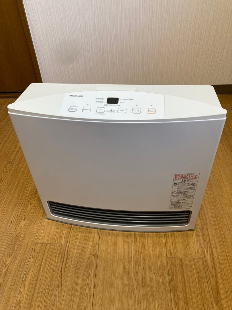 ノーリツ ガスファンヒーター ～15畳 ガスホース付き GFH-4005S ノーリツ ガスファンヒーター プロパンガス用 スノーホワイト GFH