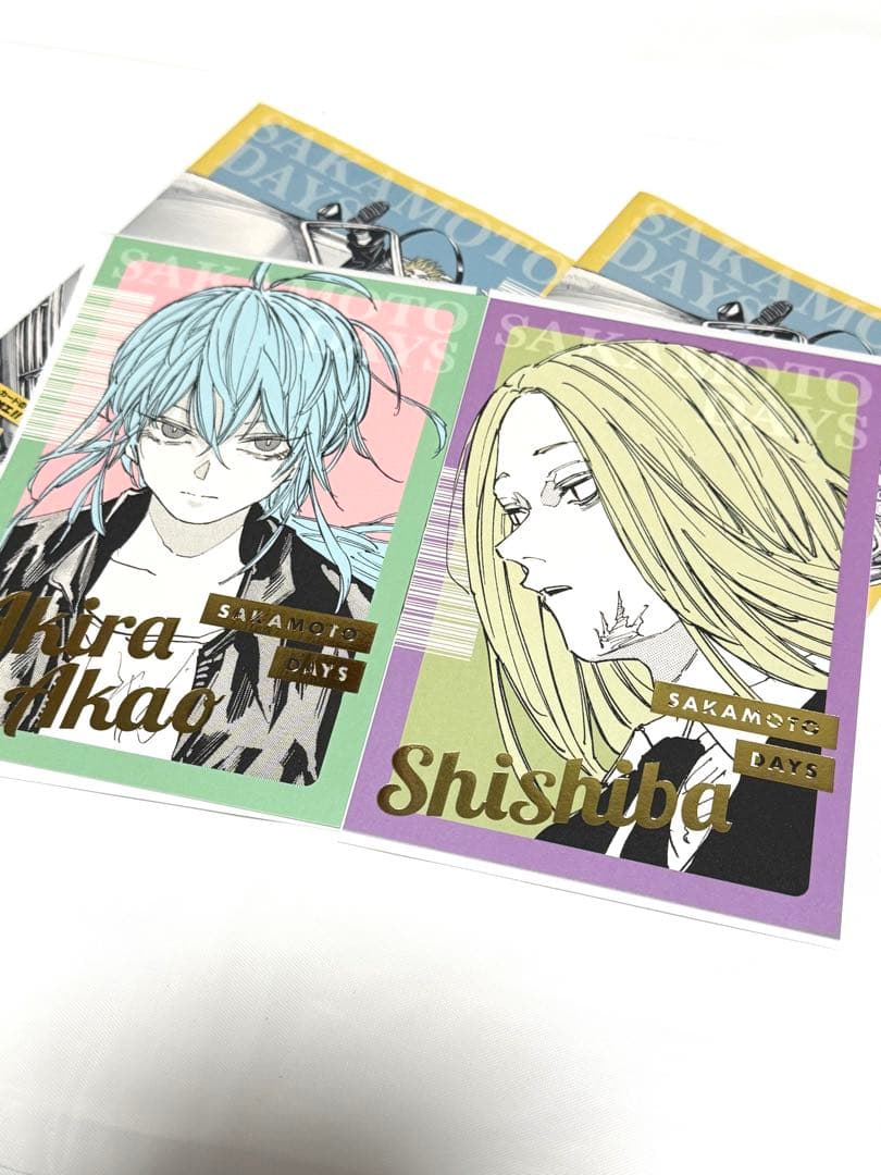 SAKAMOTODAYS サカモトデイズ 箔押しポストカードコレクション - メルカリ
