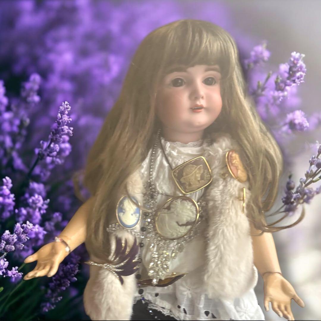 まるこ様専用 アンティーク ビスクドール ケストナー 164 シェルカメオ