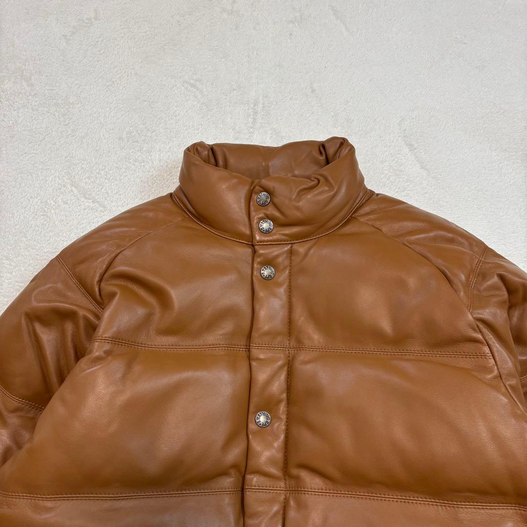 未使用級 木村拓哉さん着用 アベイシングエイプ レザーダウン