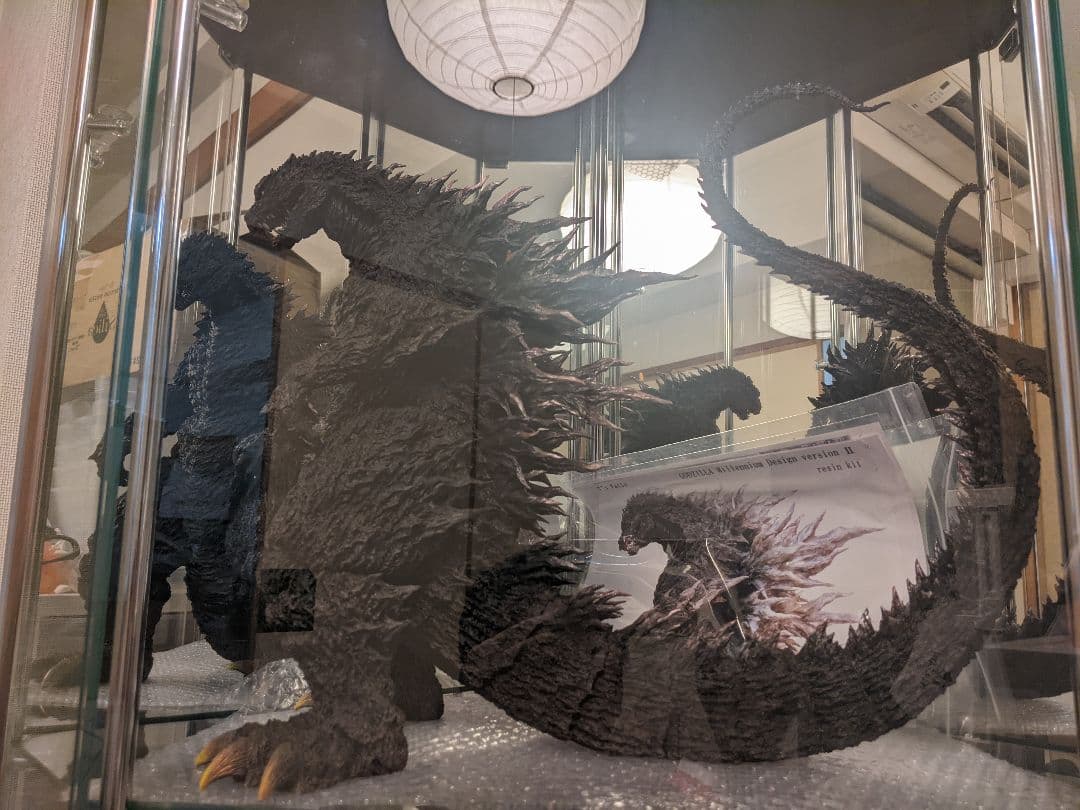 T'sFacto ゴジラ ミレニアムデザインver.Ⅱ 顔周辺改造 完成品 - メルカリ