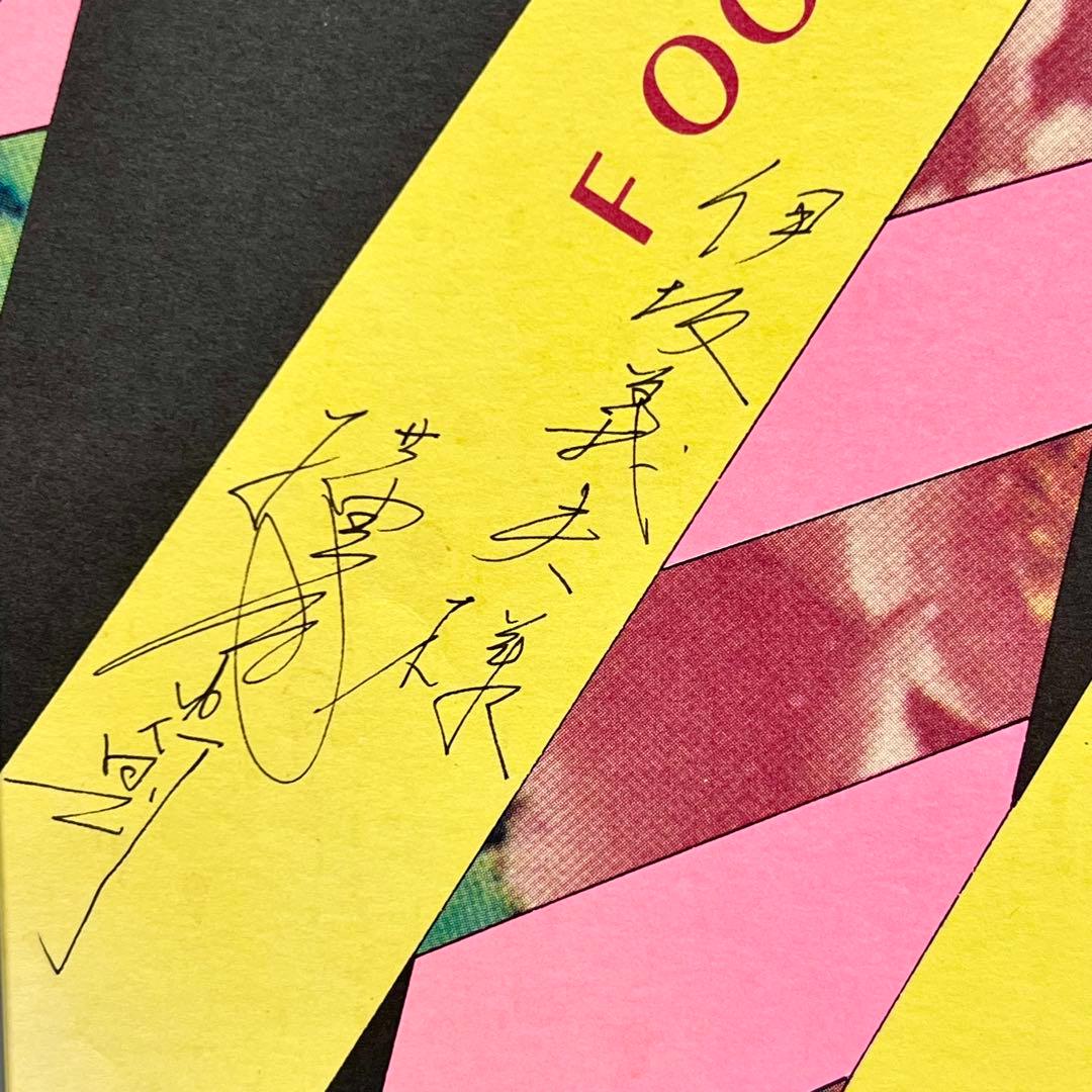 激レア！横尾忠則1989年制作サイン入り渋谷中華 「廣家」B1ポスター