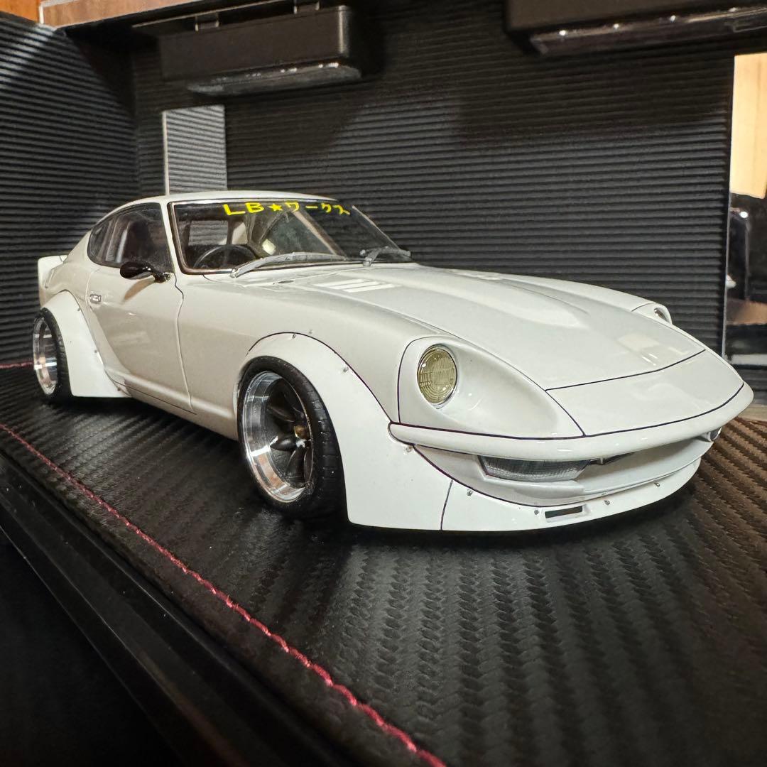 イグニッションモデル1/18LB−WORKSフェアレディZ(S30)カスタム品❷ イグニッションモデル1/18LB−WORKSフェアレディZ (S30)カスタム品の