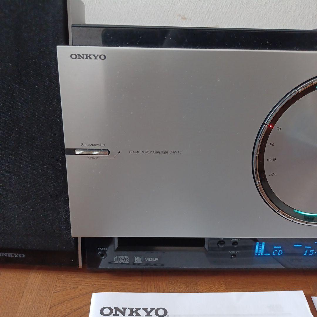 ONKYO オンキヨー CD/MDコンポ チューナーアンプ FR-T1/X-T1 - メルカリ