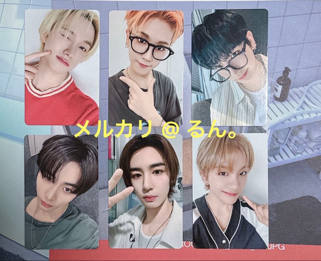 BOYNEXTDOOR THE ACTION weverse トレカ 6枚セット - メルカリ