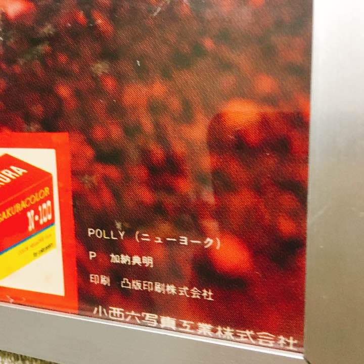 激レア 加納典明 NY ヴィンテージポスター