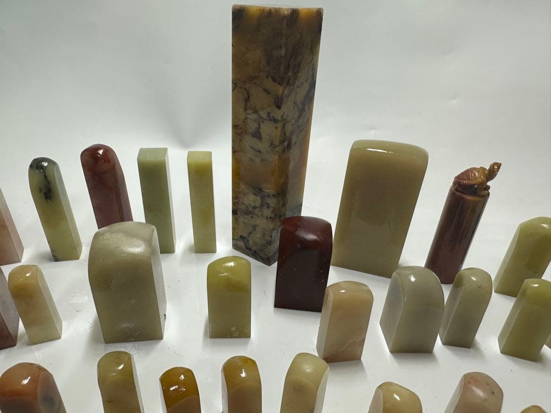 訳あり品 篆刻 印材 印石 まとめ 書道 落款 遊印 ヒビ 使用済みなどなど