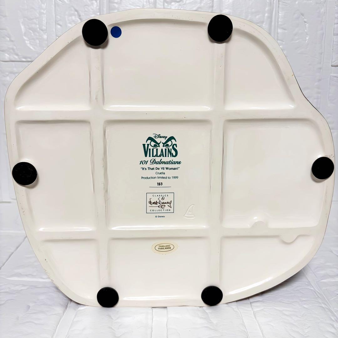 激レア WDCC ディズニー 101匹わんちゃん クルエラ ヴィランズ