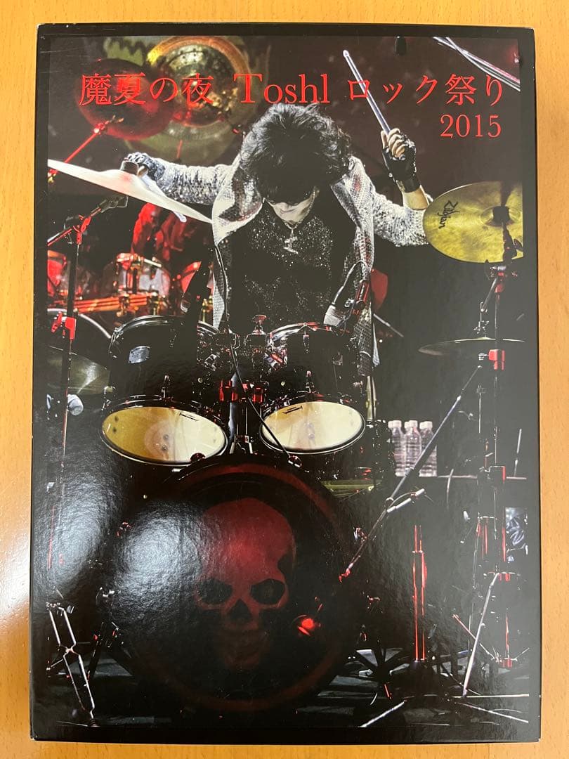 Toshl【魔夏の夜　ロック祭り2015】DVD BOX TOSHI 龍玄とし TOSHI 魔夏の夜 ToshI ロック祭り 2015 限定DVD4枚+CD