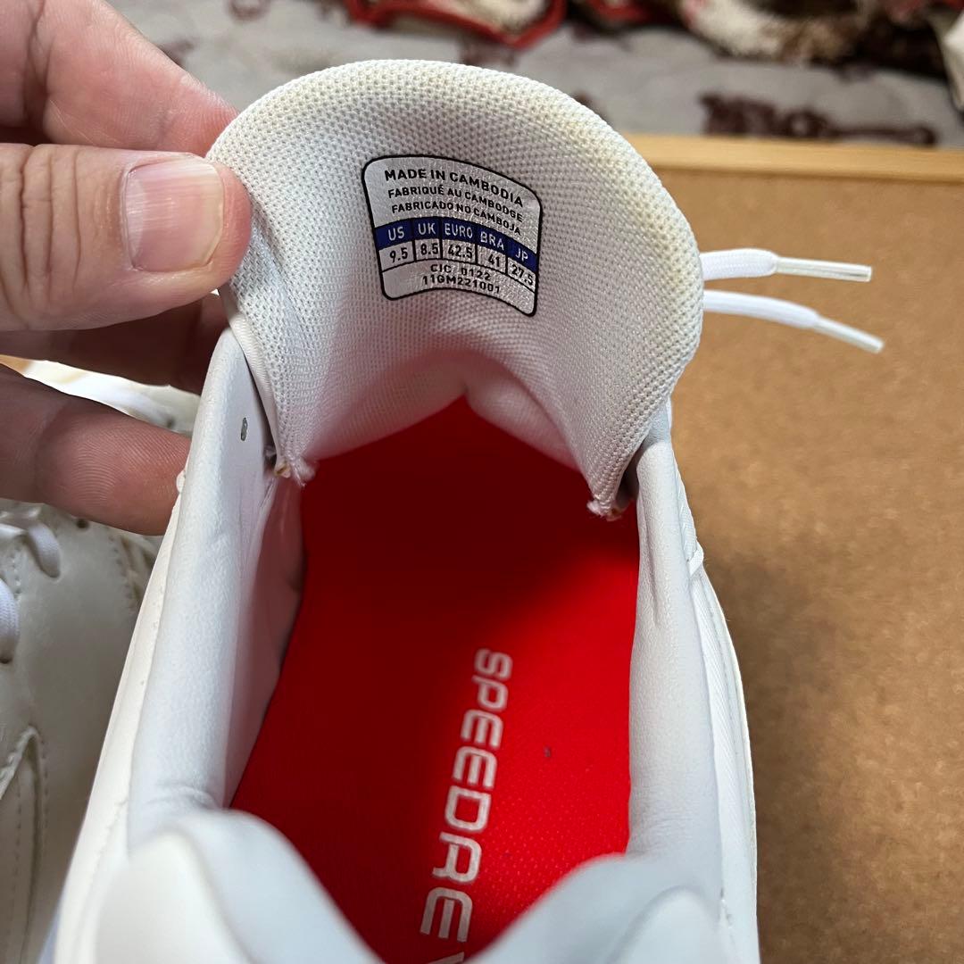 未使用品　スピードレボエース　ホワイト　27.5cm ミズノ