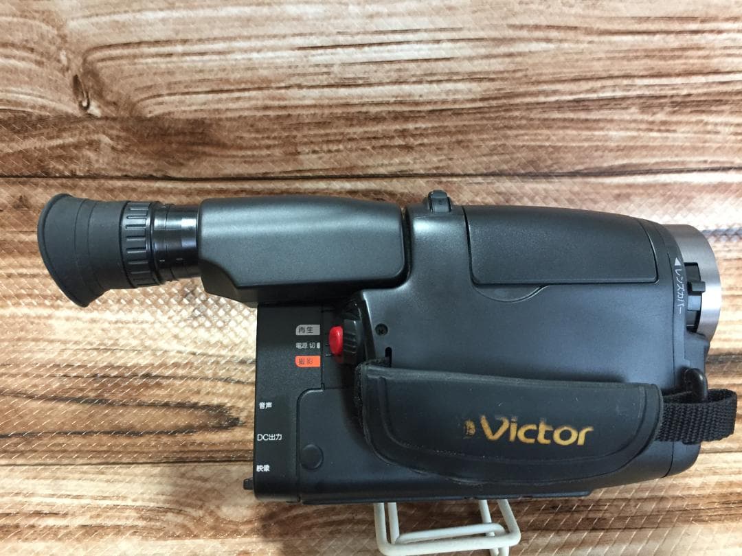 撮影再生ダビングOK VICTOR GR-AX100 付属品有 S-VHS-C