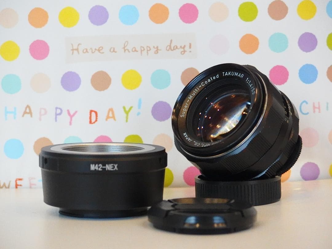 SMC Takumar 50mm F1.4 SONY Eマウント セット