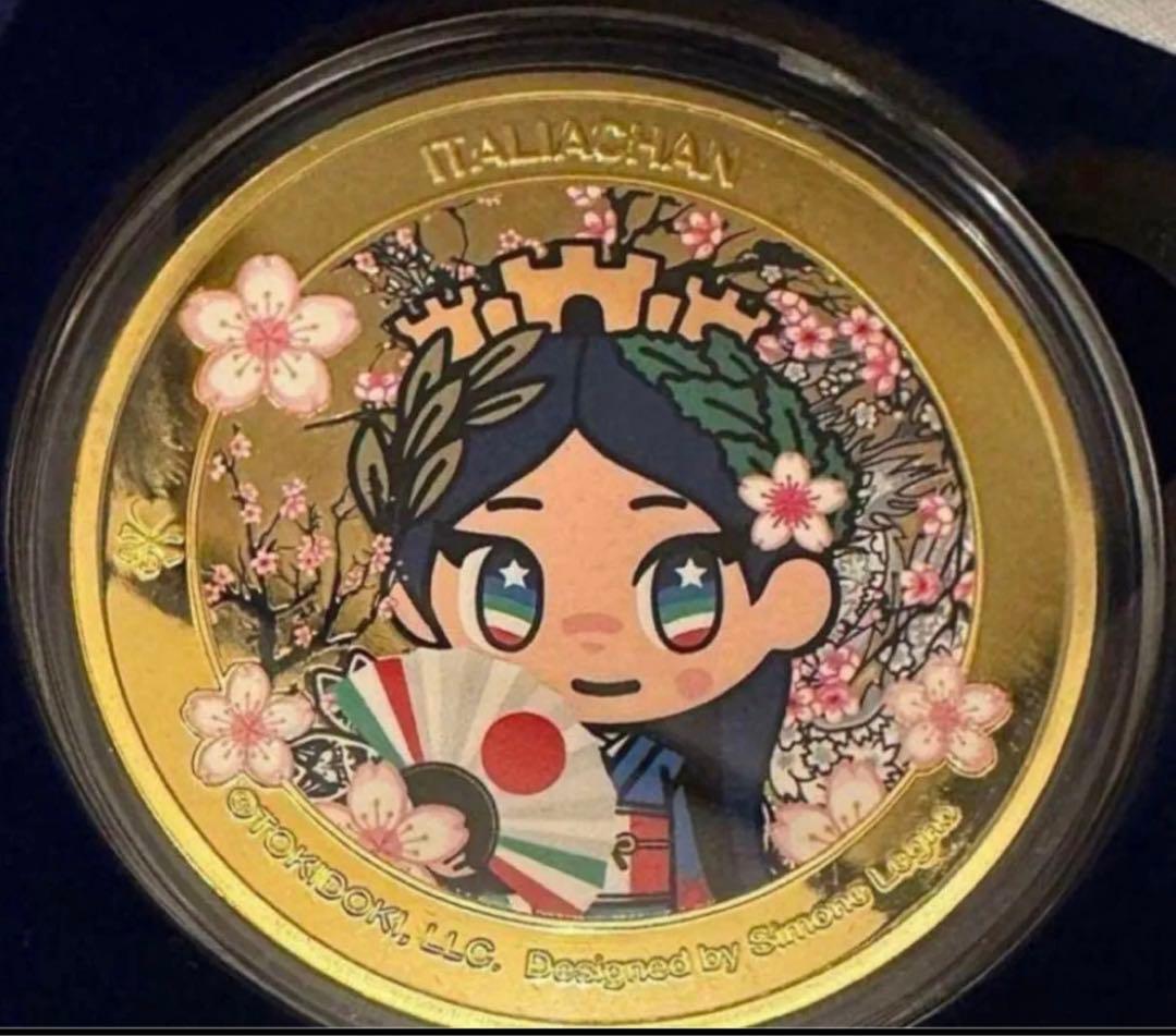 イタリアちゃん 記念コイン 大阪万博イタリア館限定 - メルカリ