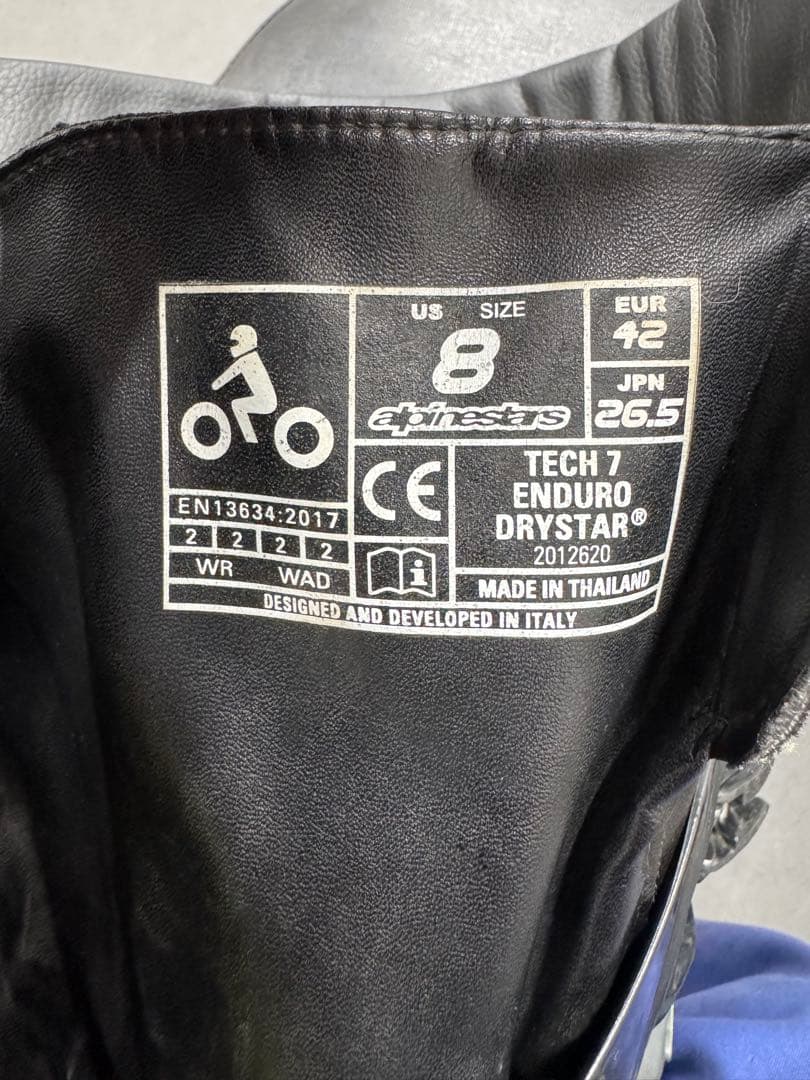 アルパインスターズ　TECH7 エンデューロドライスター　26.5cm