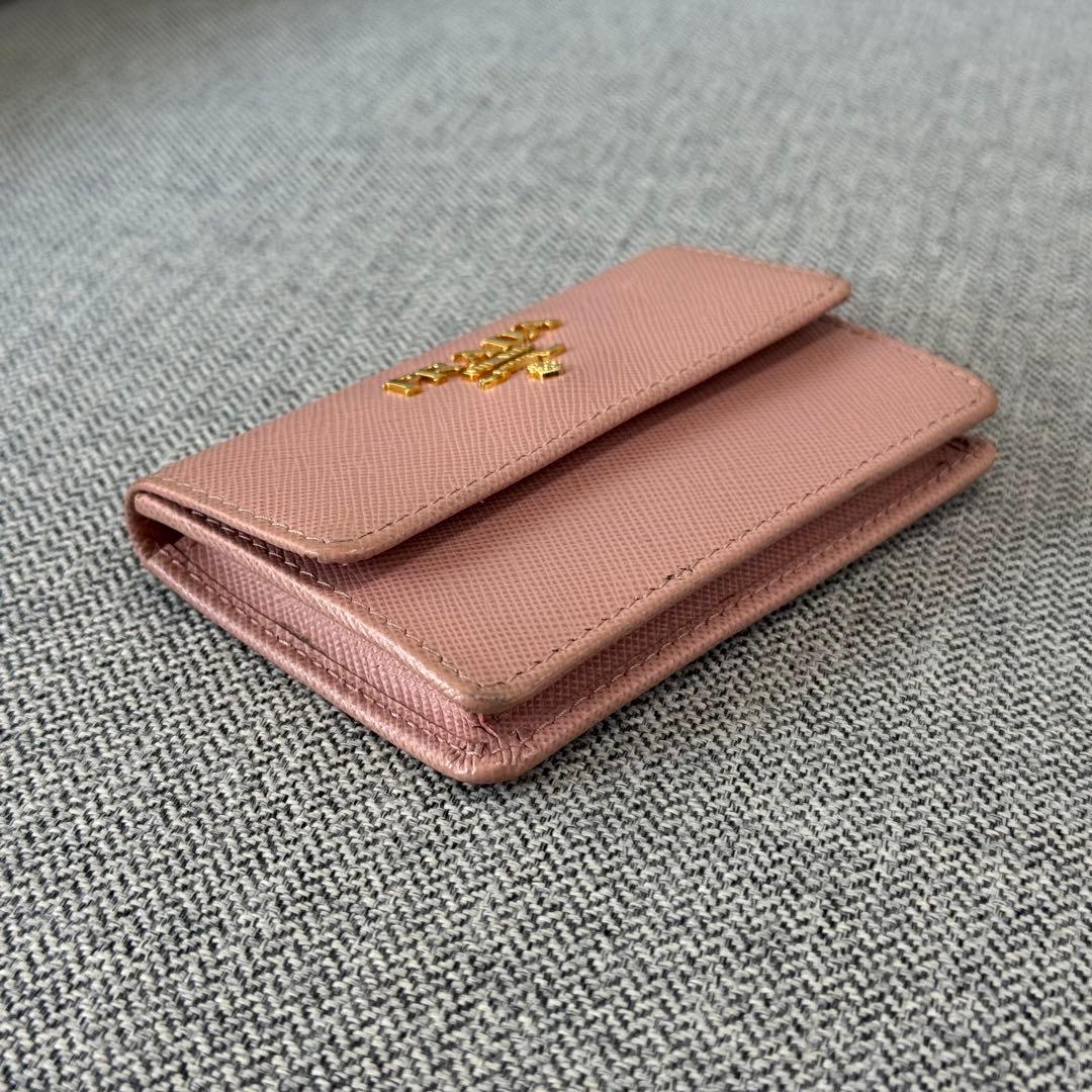 PRADA プラダ サフィアーノレザー カードケース 名刺入れ - メルカリ