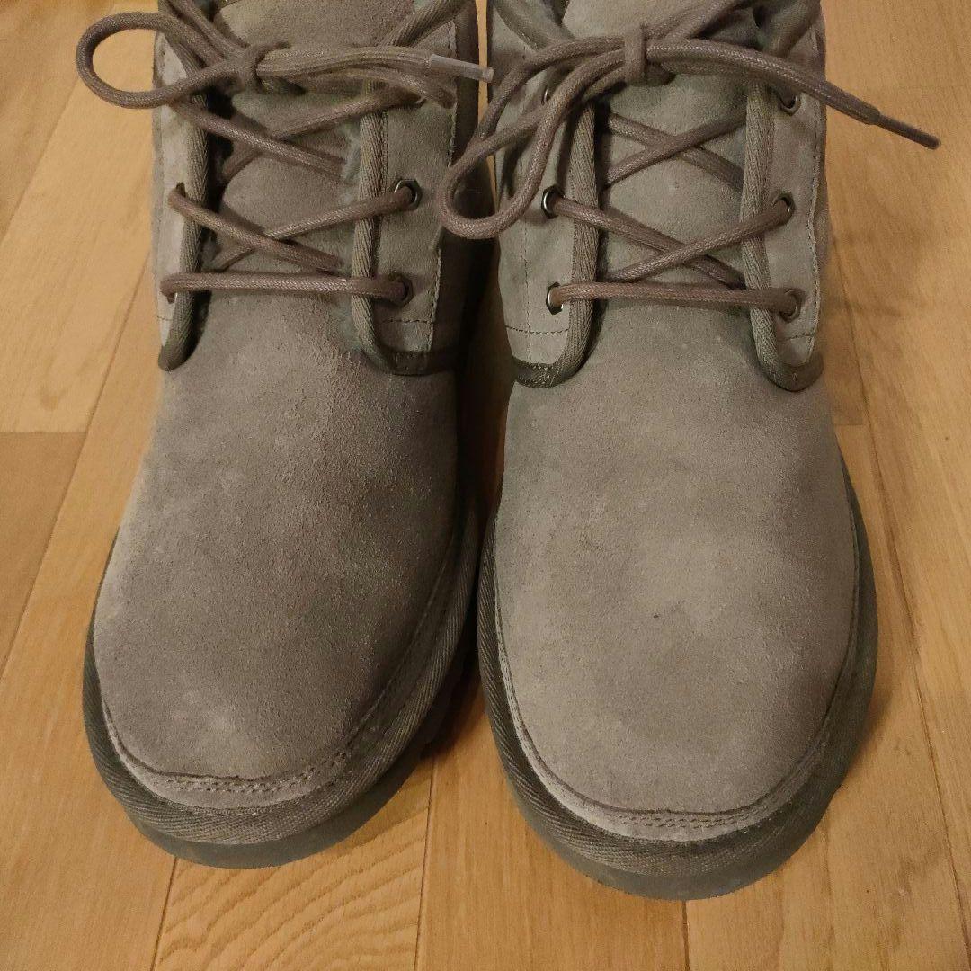 UGG グレー スエード ムートンブーツ 30.5cm S/N 3236