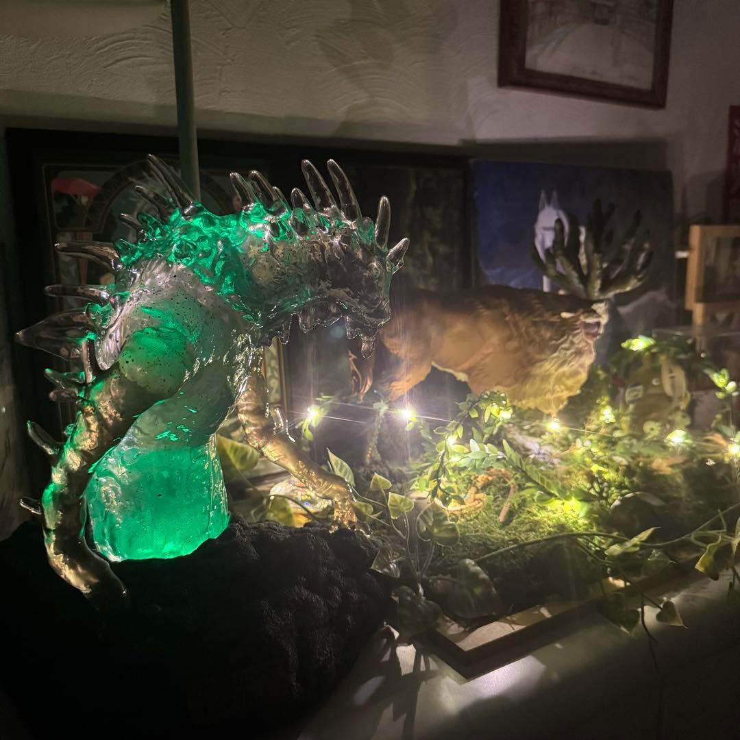 ✨超希少 ジブリ もののけ姫 デイダラボッチ オルゴール ライト 完動品