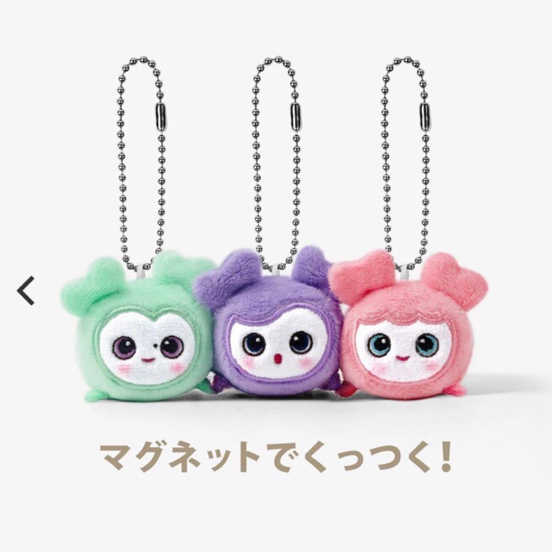 MISAMOミサモ ベイビーラブリー バッグチャーム モモ くっつきチャーム