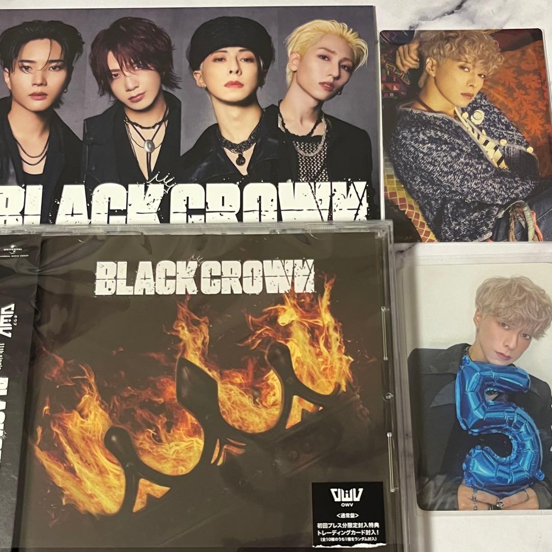 OWV BLACK CROWN 佐野文哉 タワレコ トレカ ポスカ サブ - メルカリ