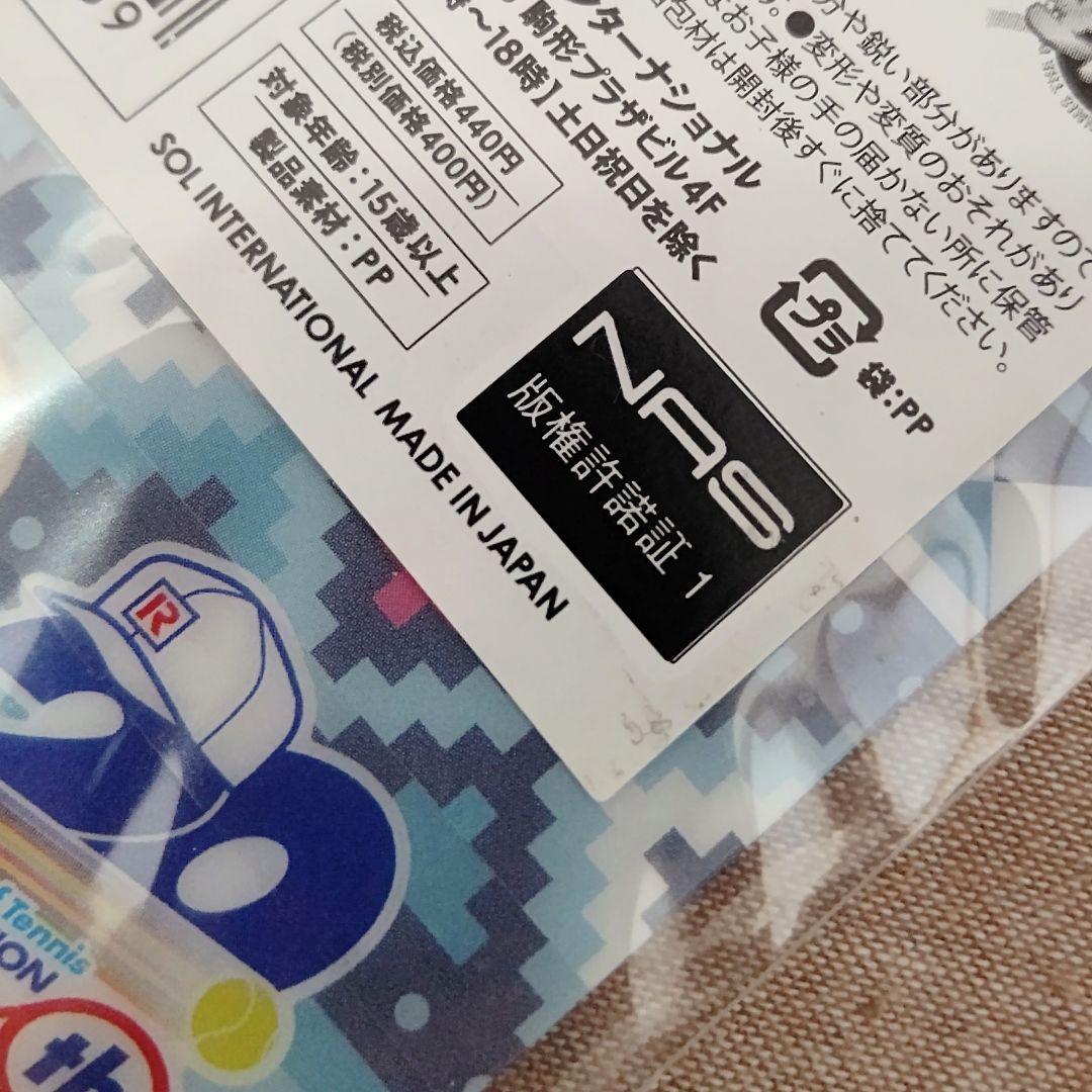 未使用】テニスの王子様 越前リョーマ camping 限定 クリアファイル