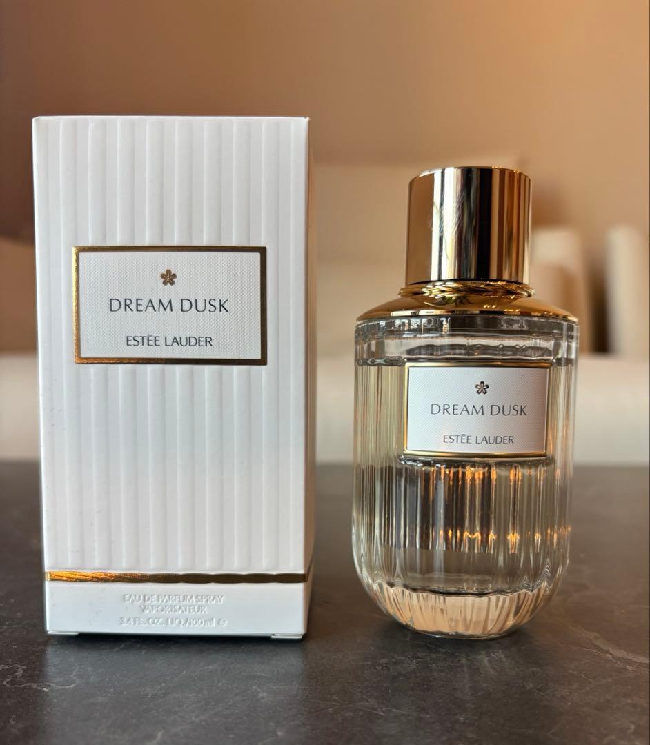 DREAM DUSK ESTEE LAUDER 香水ドリームダスク箱付100ml ドリームダスクオーデパフュームスプレィ(エスティローダー)の通販