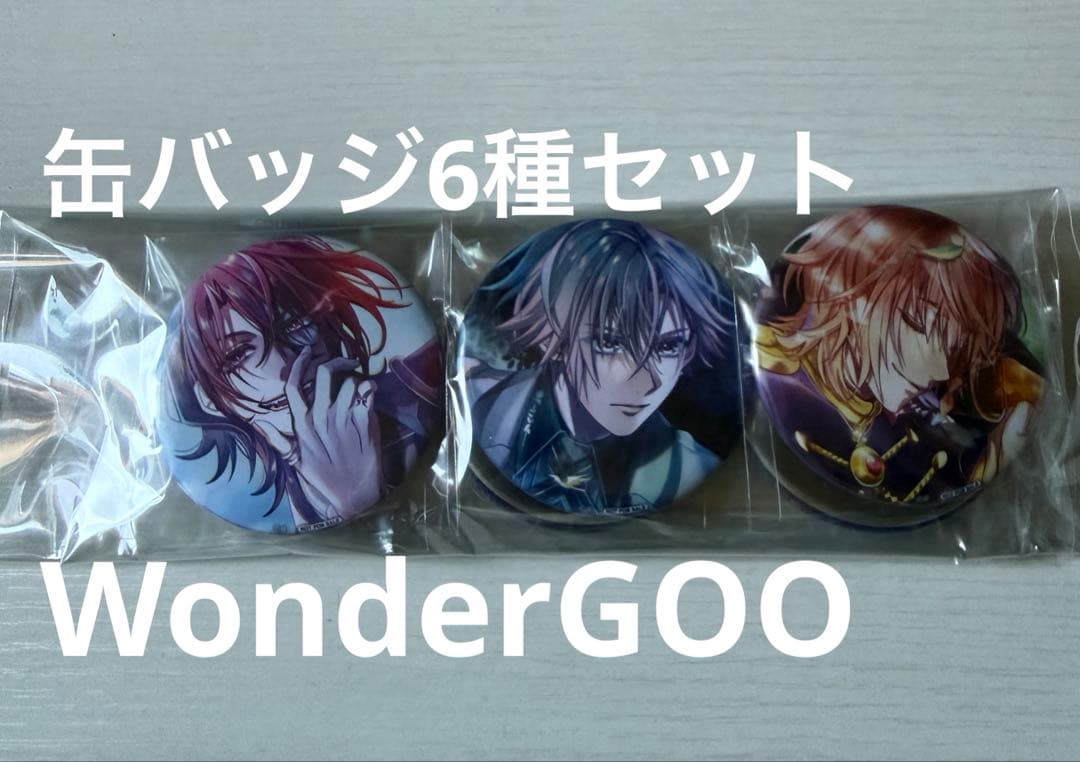 ミストニアの翅望 WonderGOO 特典 缶バッジ セット ワンダーグー