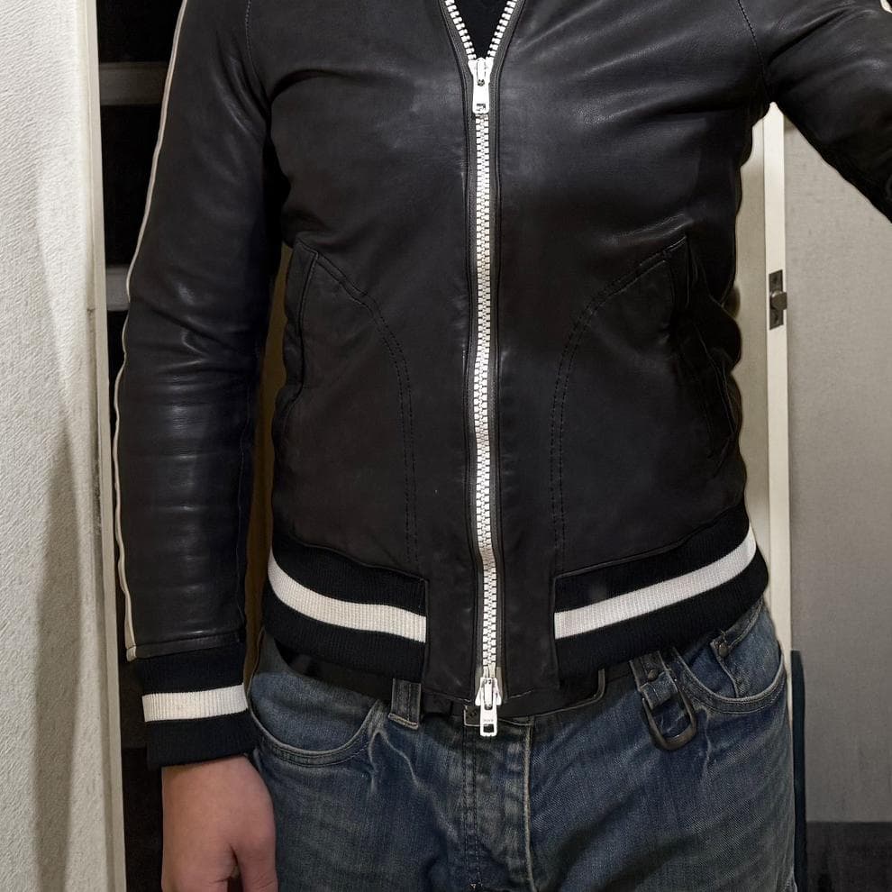 ISAMU KATAYAMA BACKLASH レザージャージ XSサイズ - メルカリ