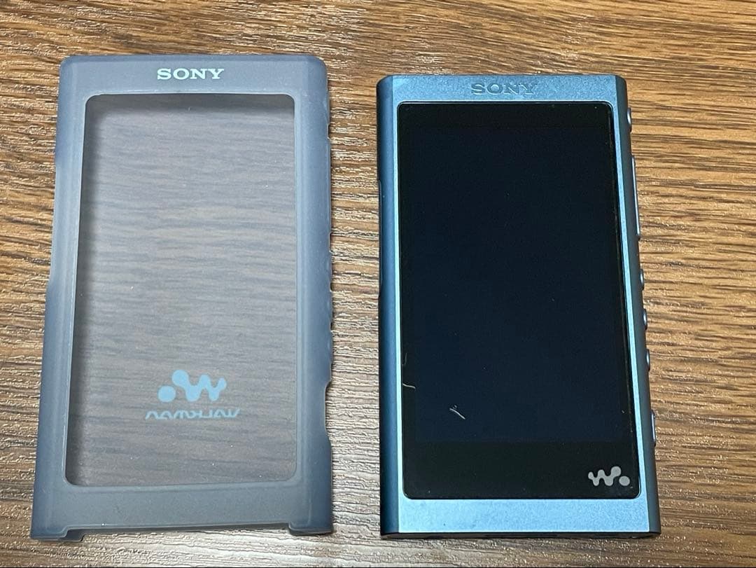 NW-A50Series SONY ウォークマン ブルー ケース付き NW-A50シリーズ | ポータブルオーディオプレーヤー WALKMAN