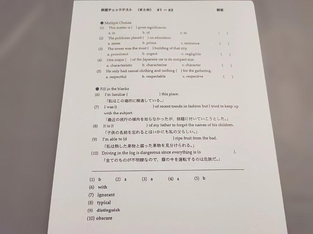 鉄緑会 鉄壁チェックテスト(まとめ)1～48フルセット 駿台 河合塾 東進