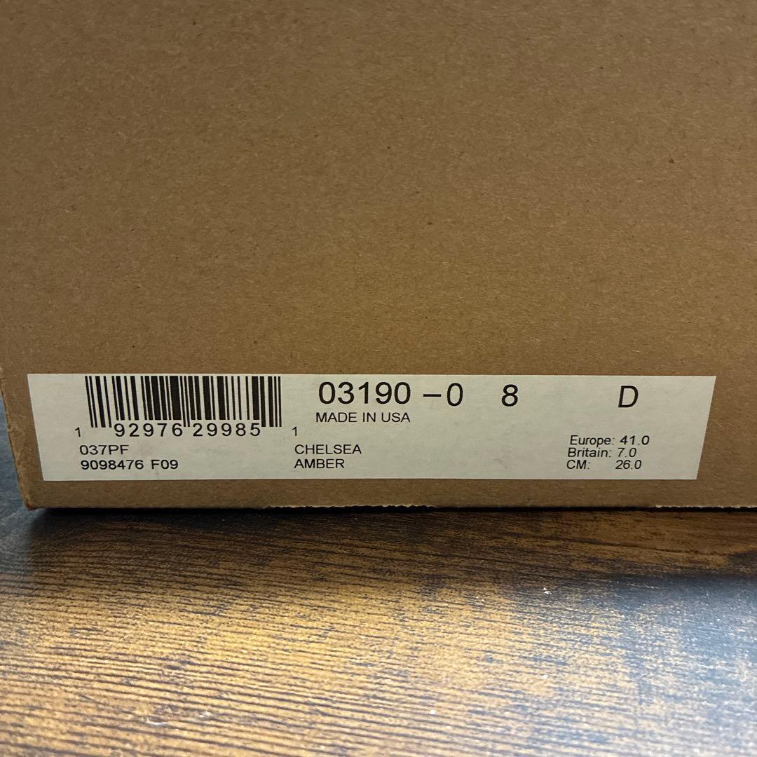 レッドウイング　サイドゴア　クラシックチェルシー　アンバーハーネス　26.0cm