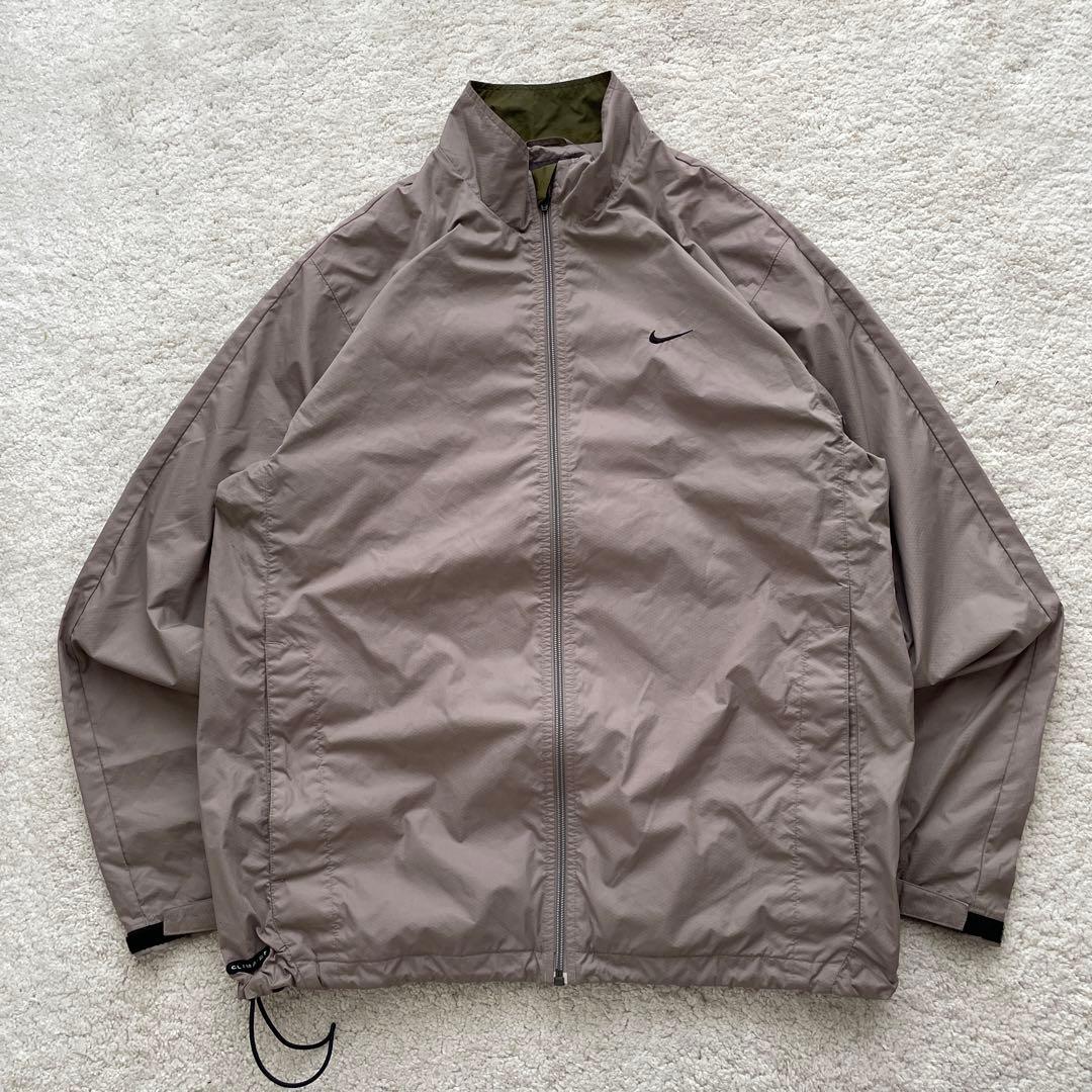 NIKE 00s ナイロンジャケット テック系 短丈 ドローコード y2k - メルカリ
