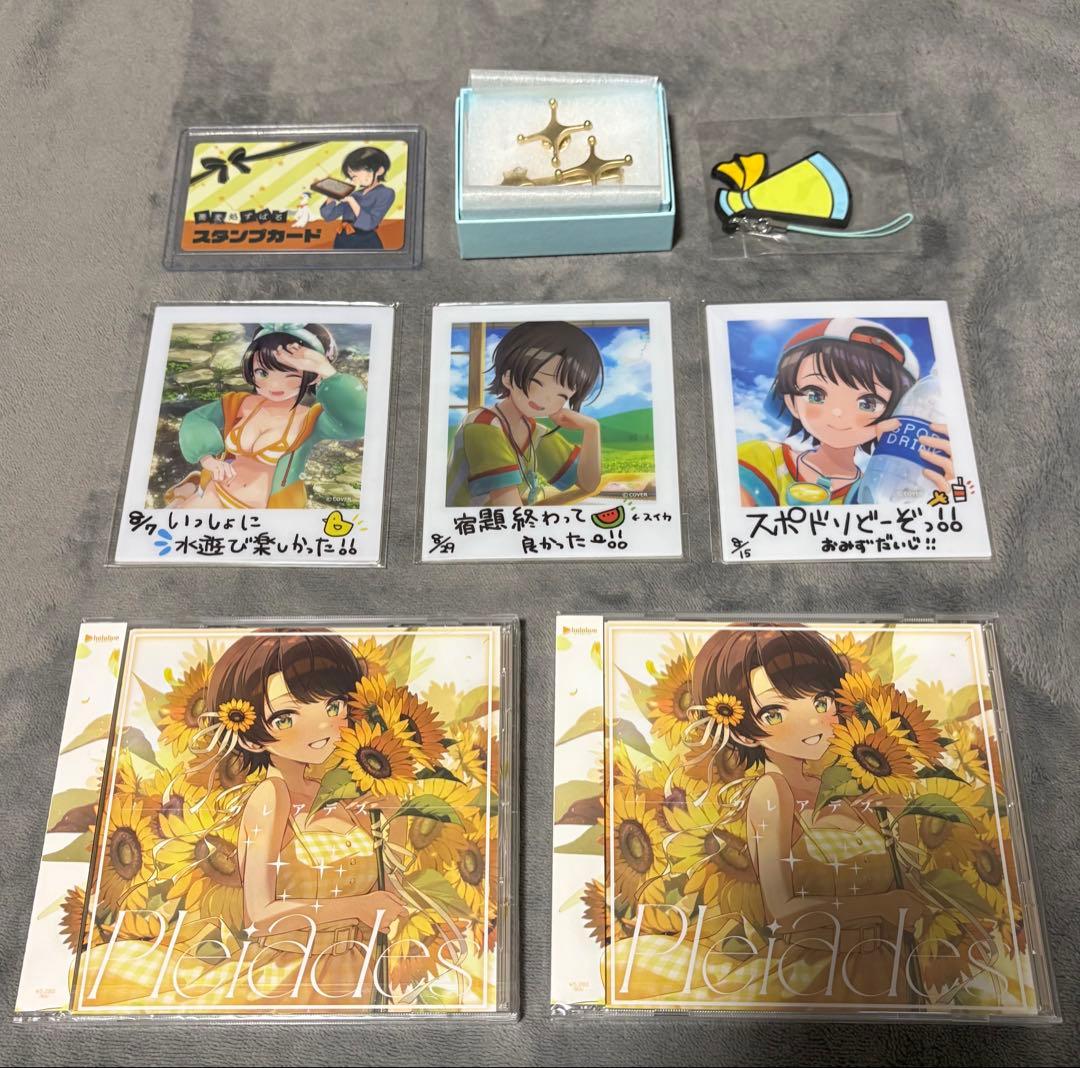 ホロライブ 大空スバル 誕生日記念 直筆サイン ポストカード