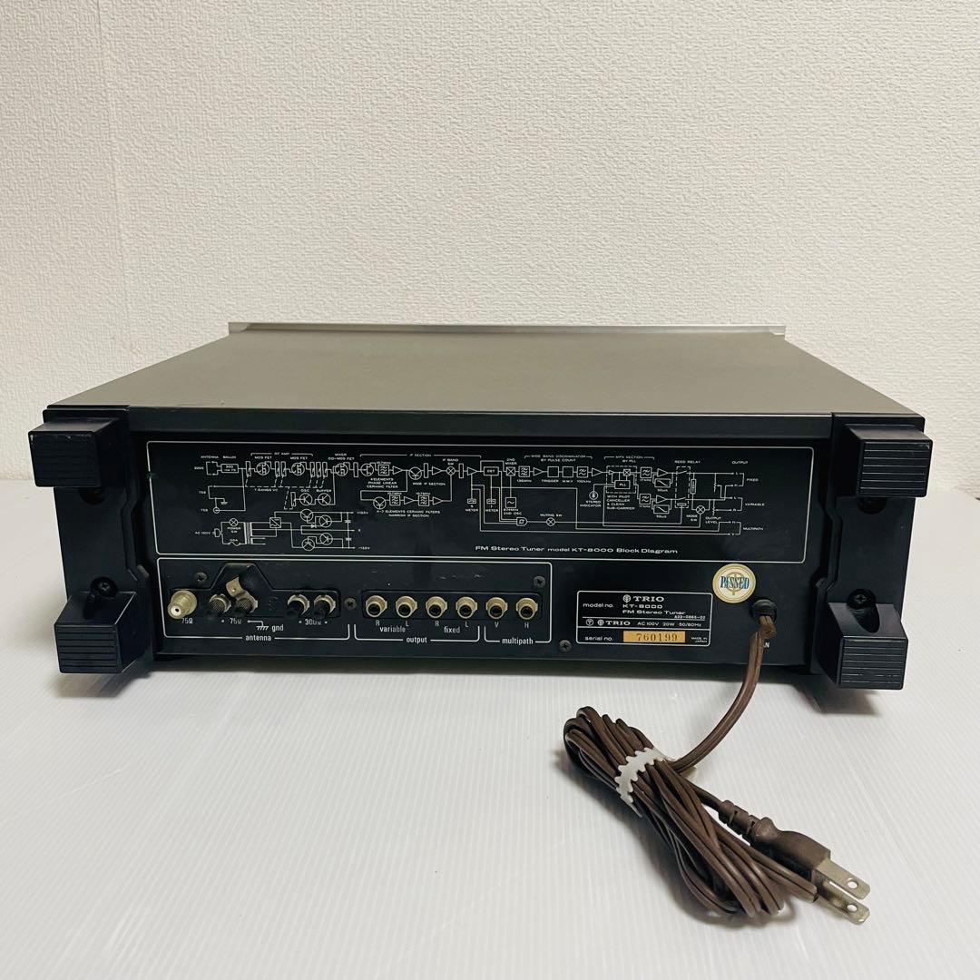 TRIO トリオ KT-8000 パルスカウント方式FM専用チューナー - メルカリ