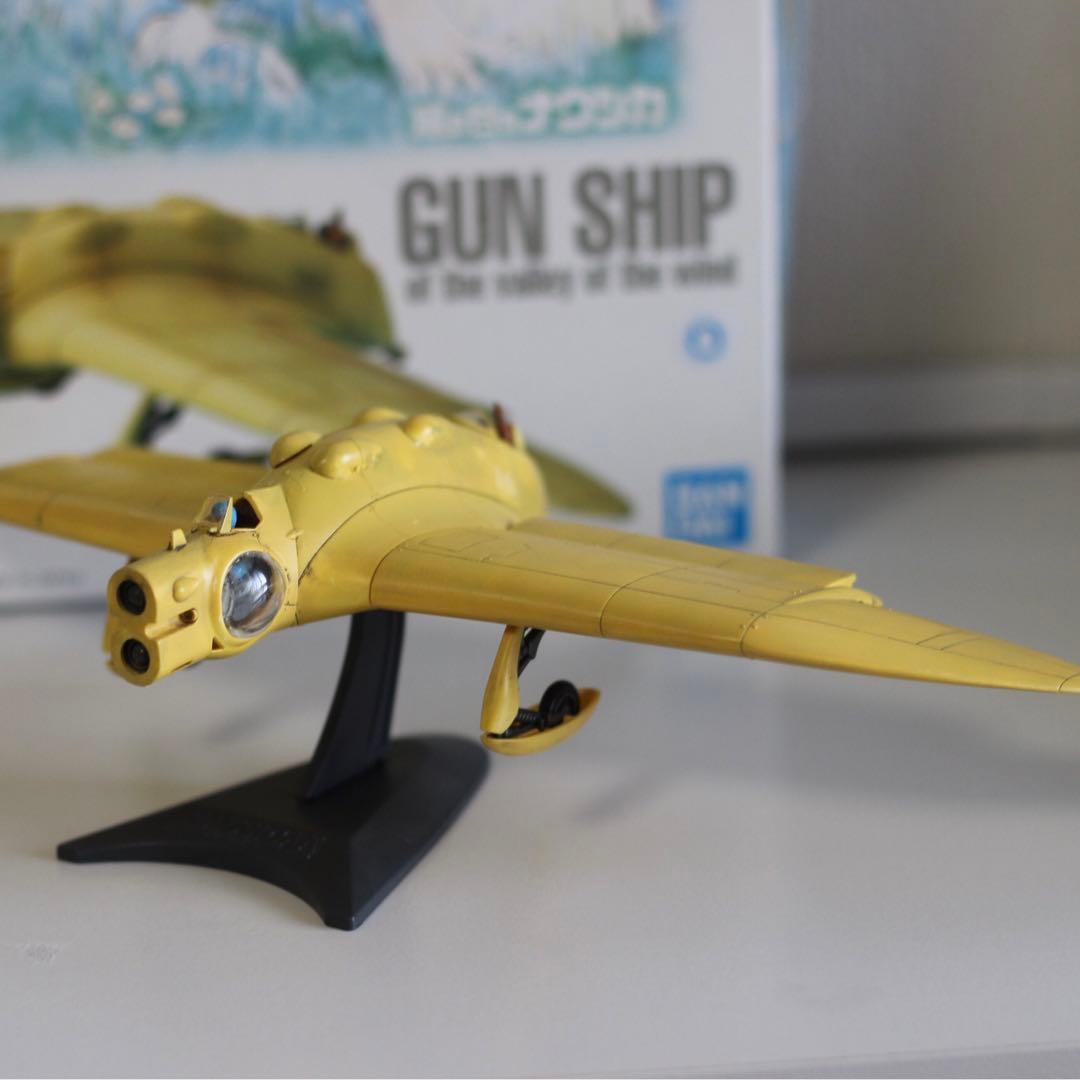 風の谷のナウシカ ガンシップ（バンダイ1/72）プラモデル完成品 ジブリ