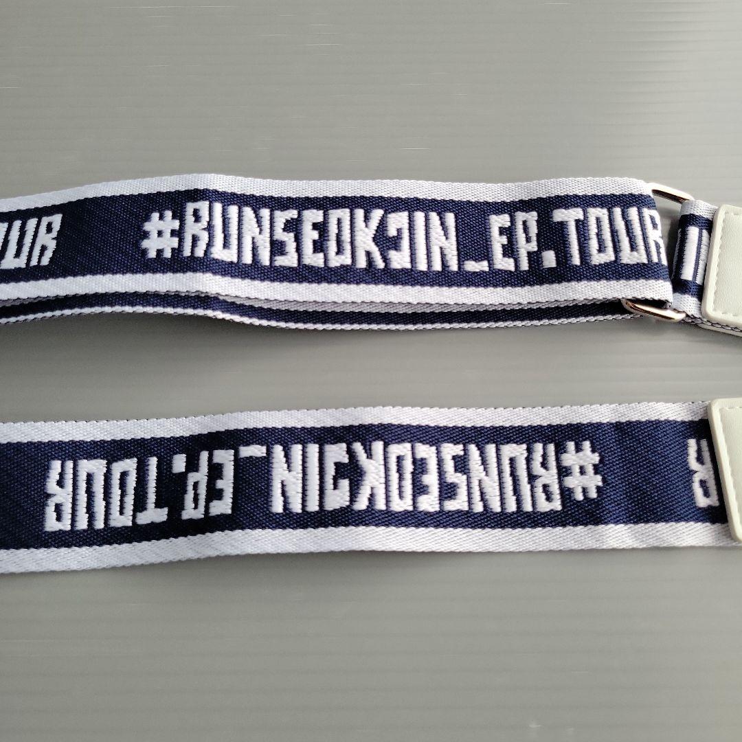 BTS ジン RUNSEOKJIN ショルダーストラップ JIN 日本 公式 - メルカリ